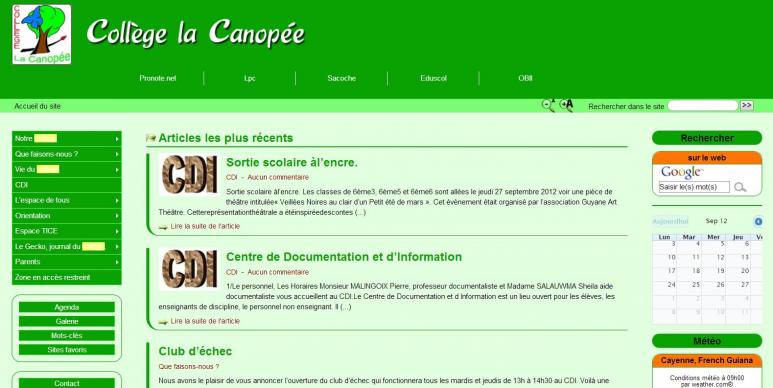 Coll�ge la canop�e (matoury III)