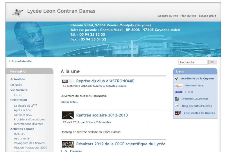Lyc�e L�on Gontran Damas