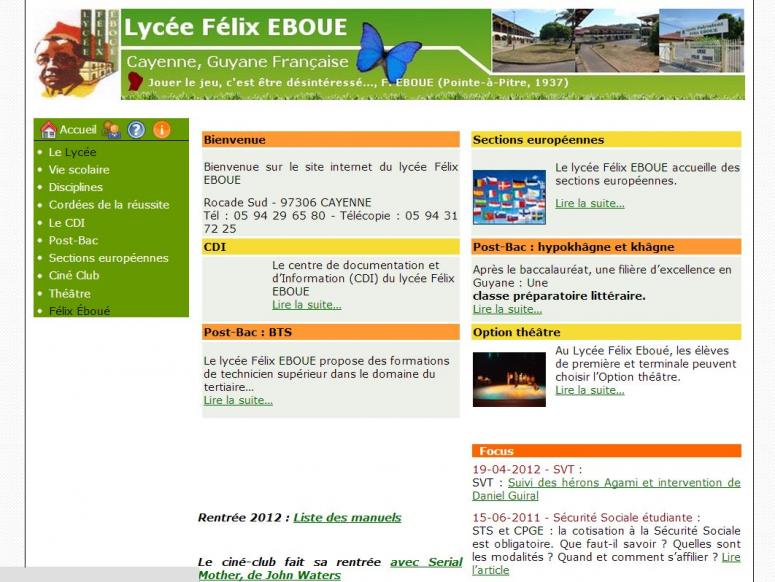 Lyc�e F�lix Ebou�